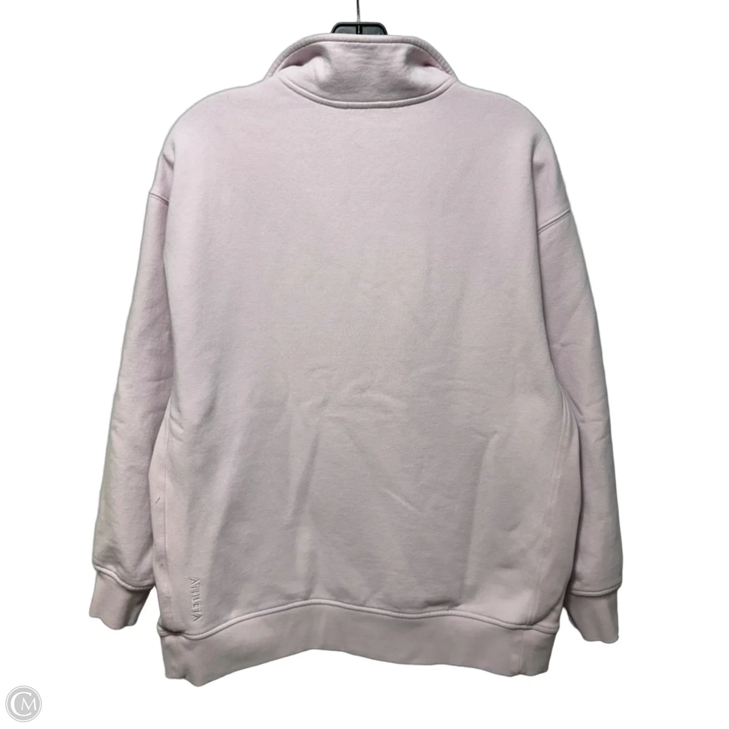 Sweatshirt Collar By Athleta In Pink, Size: M
