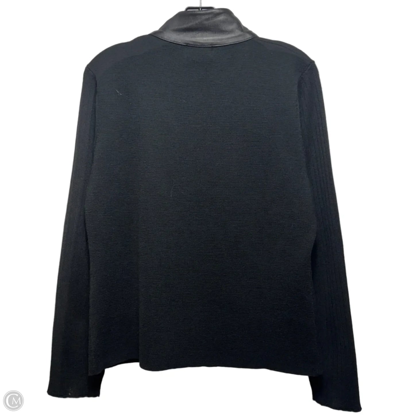 Sweater Cardigan By Metropolis In Black, Size: L