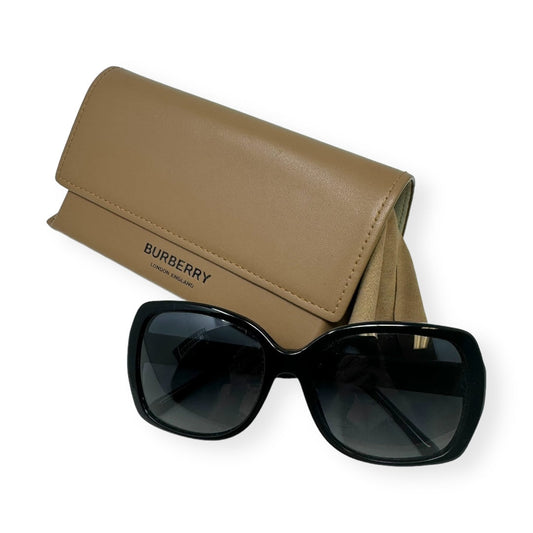 B 4160 Plaid Sunglasses Luxury Designer By Burberry