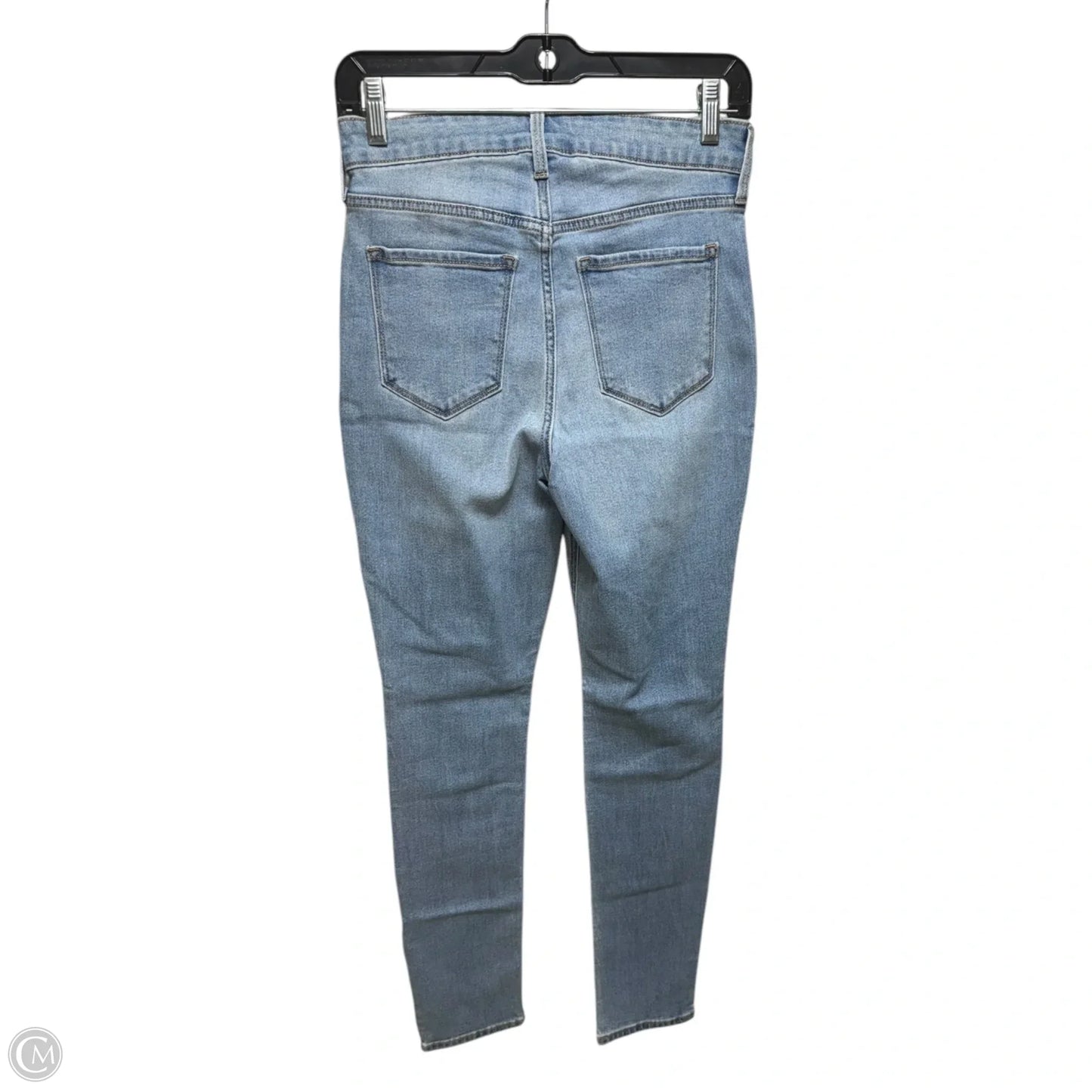 High Rise Jeans Skinny By Old Navy In Blue Denim, Size: 4