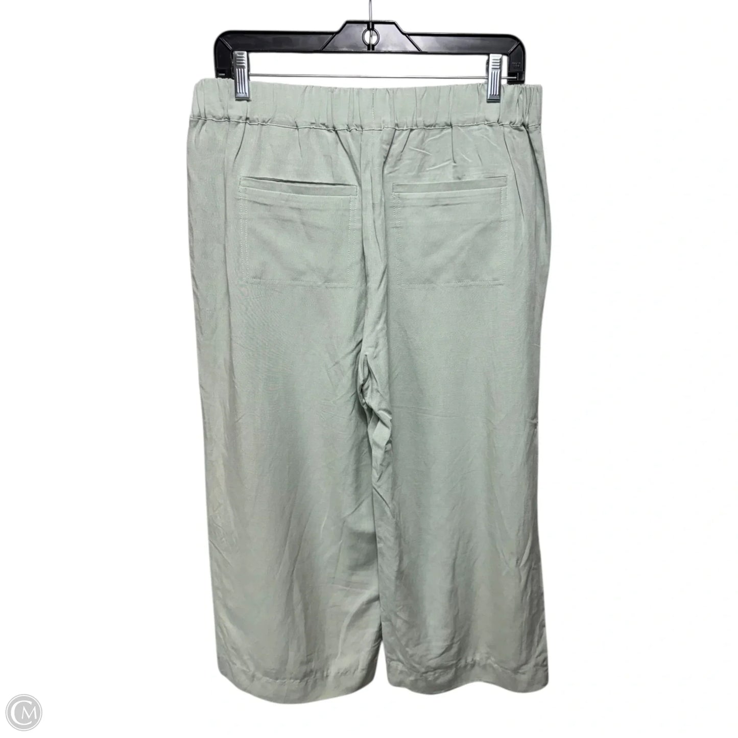 Pants Cropped By Banana Republic In Green, Size: M