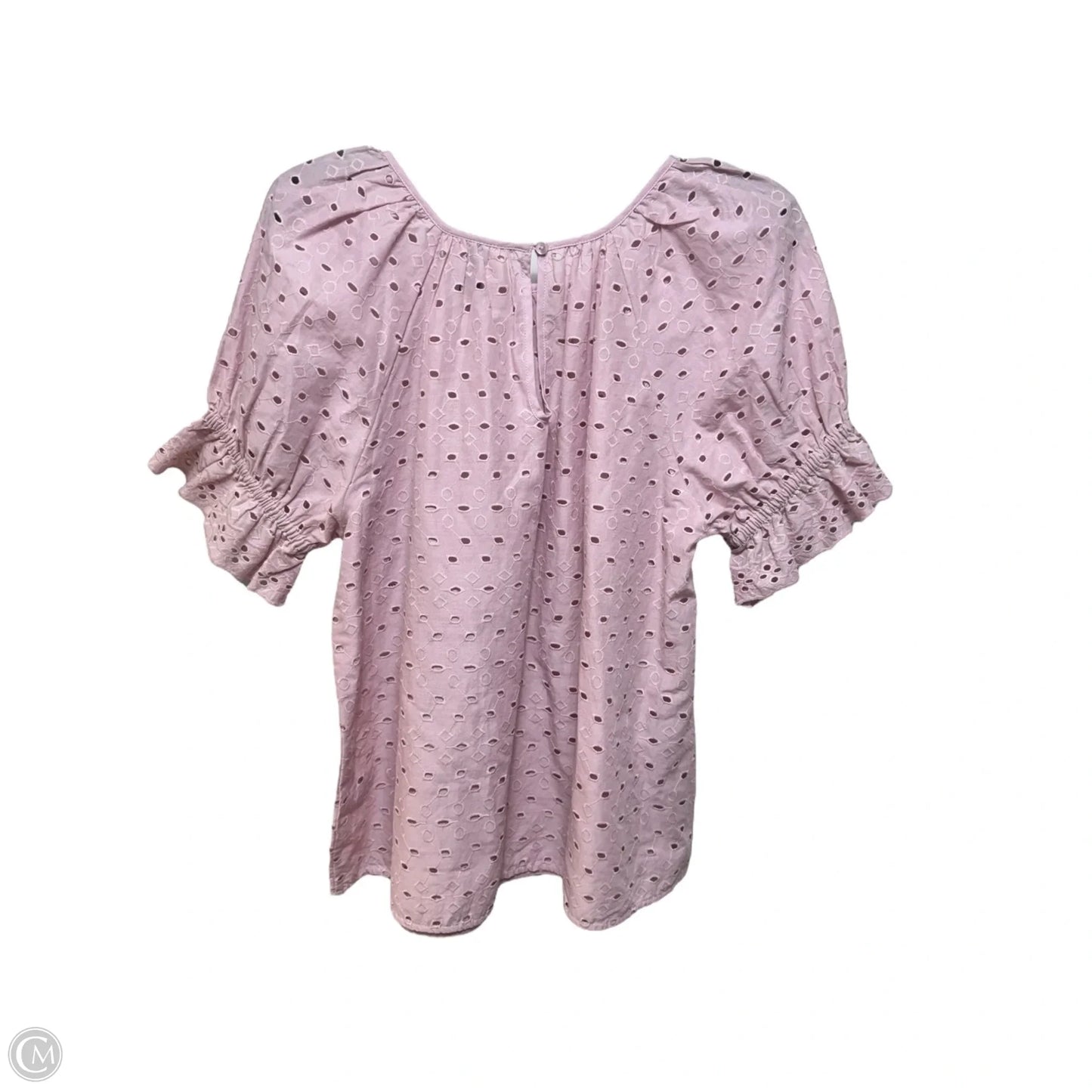 Top Short Sleeve By Universal Thread In Mauve, Size: S