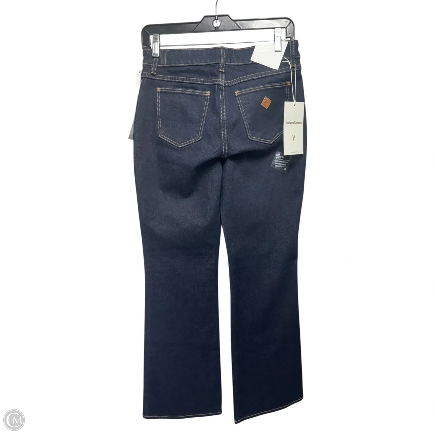Low Rise Bootcut Jeans Flared By Abrand In Blue Denim, Size: 2