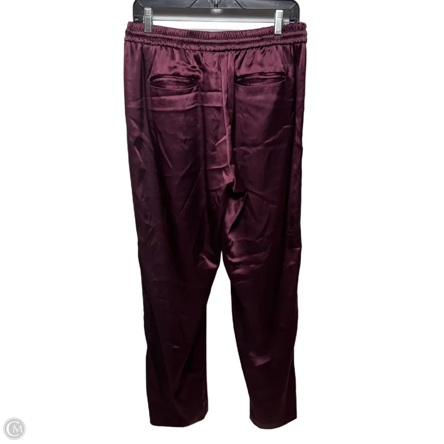 Pants Joggers By Allen B In Maroon, Size: L