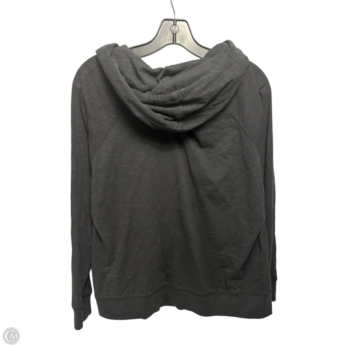 Sweatshirt Hoodie By Leallo In Black, Size: M