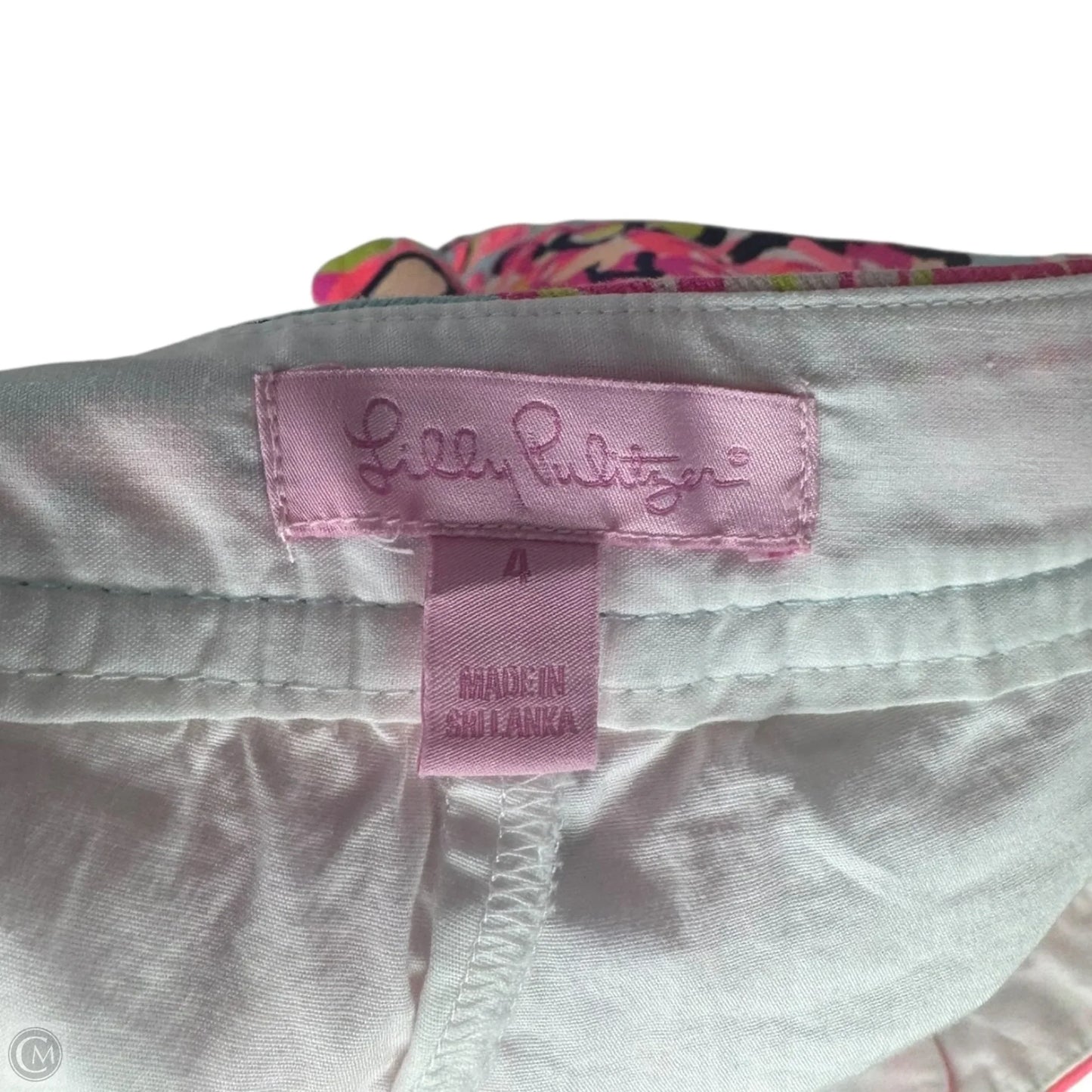 Lorelie Skort Designer By Lilly Pulitzer In Serene Blue Big Escapade, Size: 4