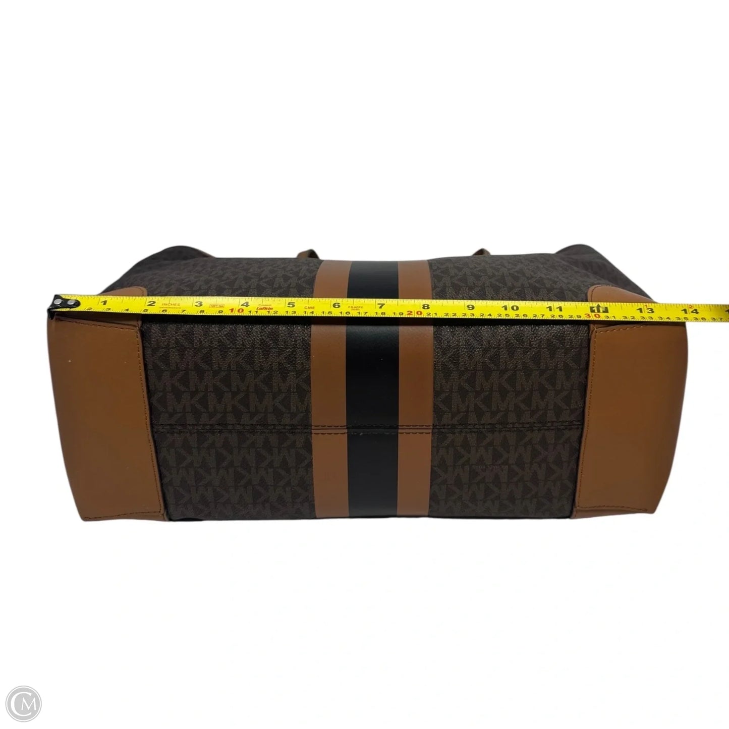 Eva Stripe Logo Tote By Michael By Michael Kors, Size: Large