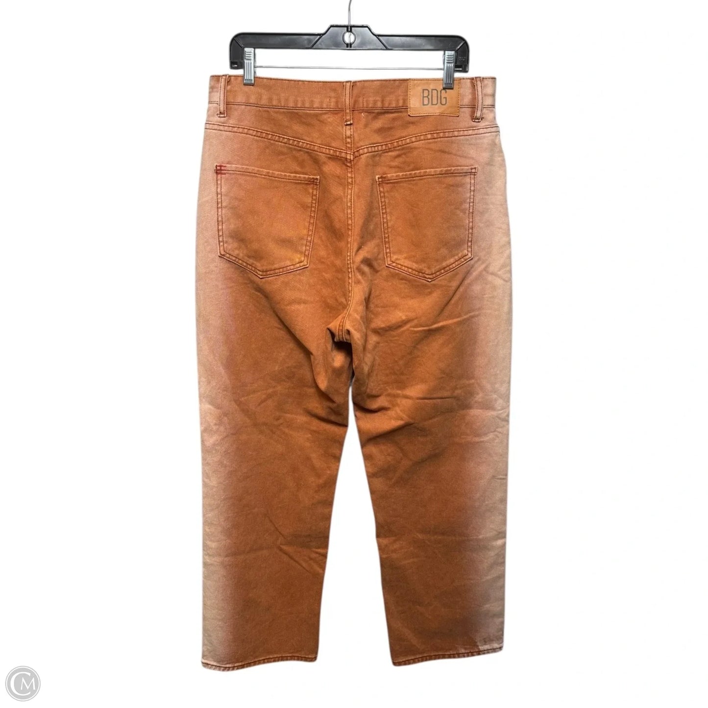 Cowboy Jeans Wide Leg By Bdg In Orange, Size: 14