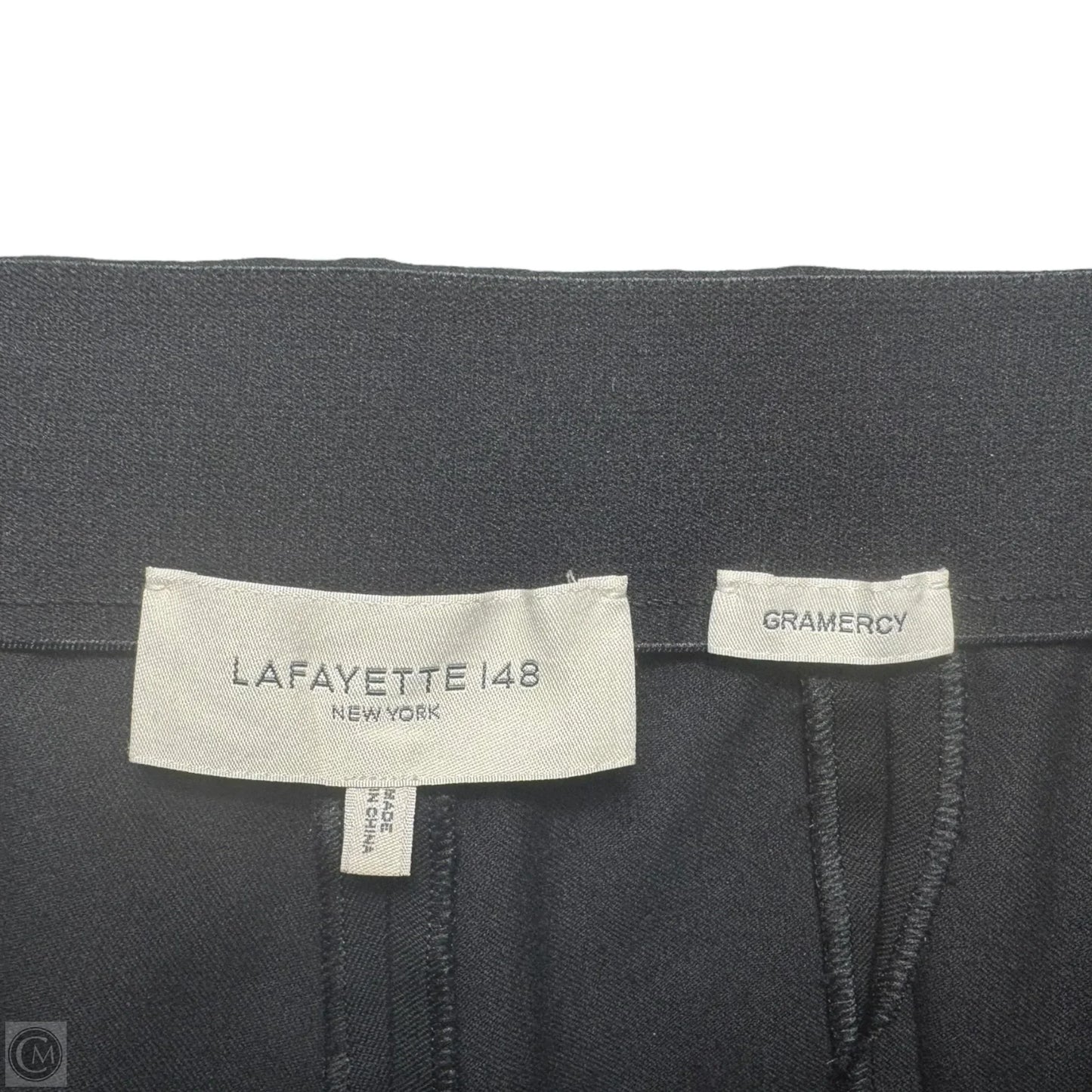 Pants Designer By Lafayette 148 In Black, Size: 8