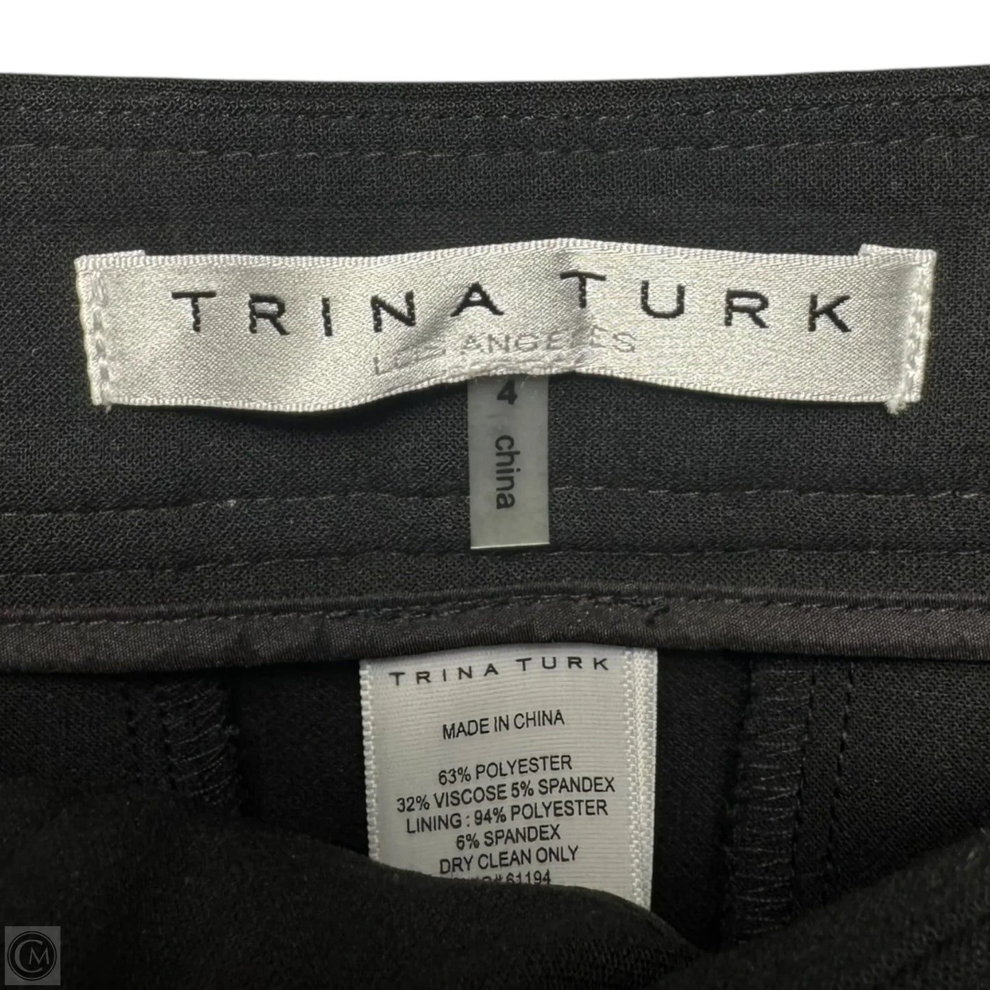 Norikko Pants By Trina Turk In Black, Size: 4