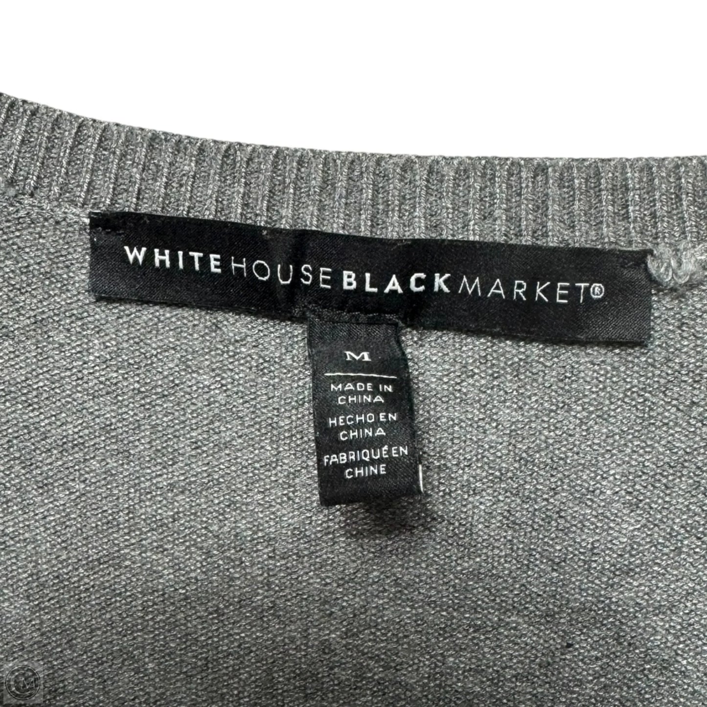 Sweater By White House Black Market In Grey, Size: M