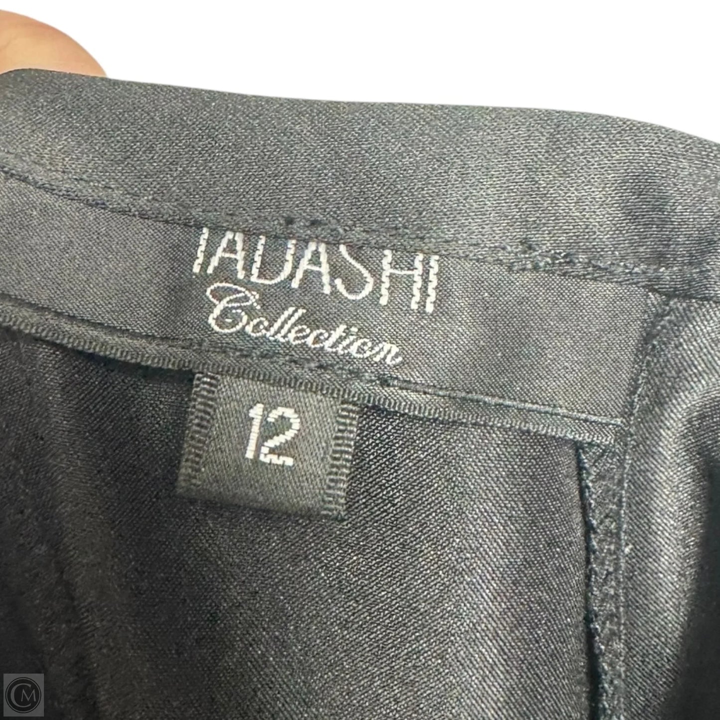 Skirt Maxi By Tadashi Shoji In Black, Size: 12