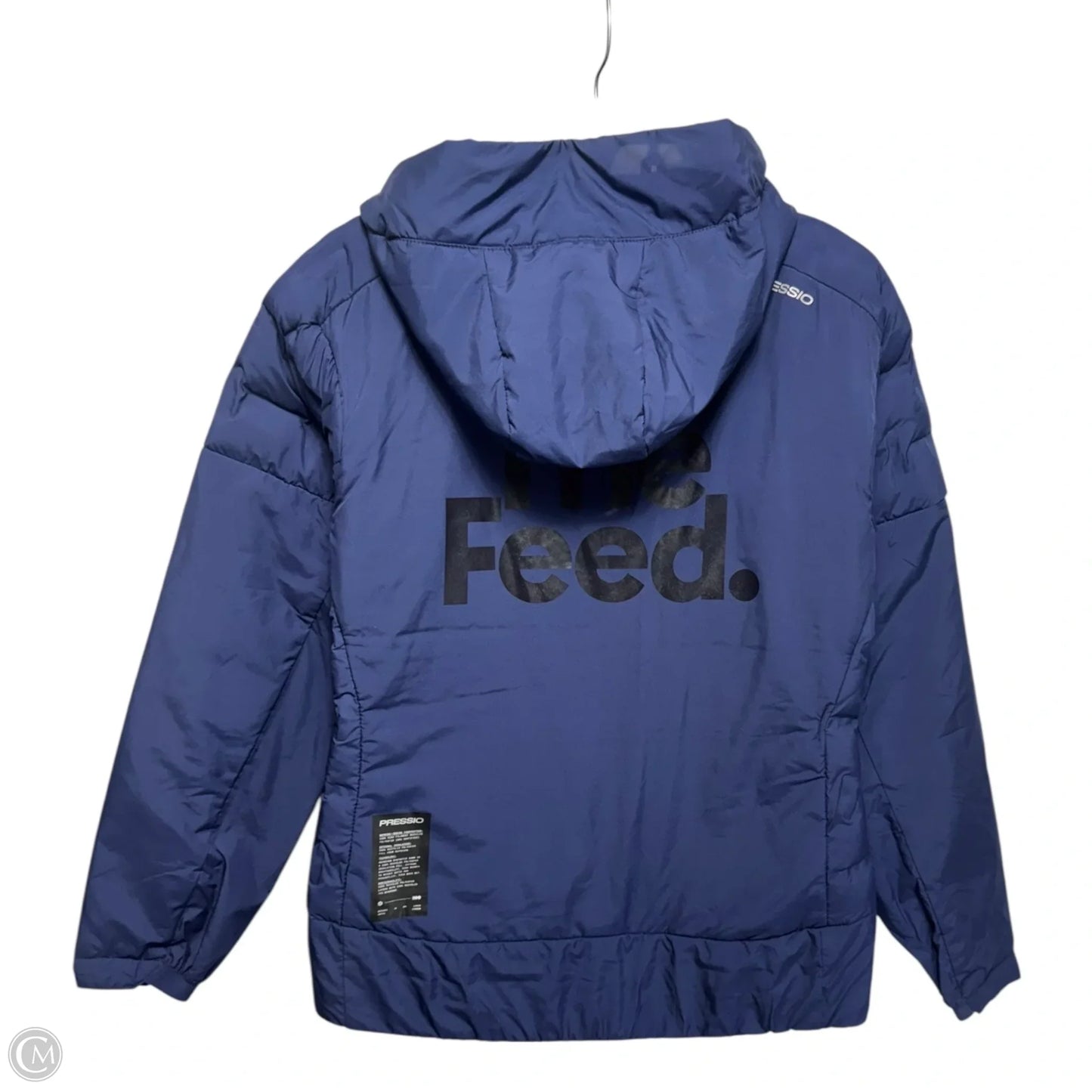 Jacket Puffer & Quilted By The Feed In Navy, Size: Xs