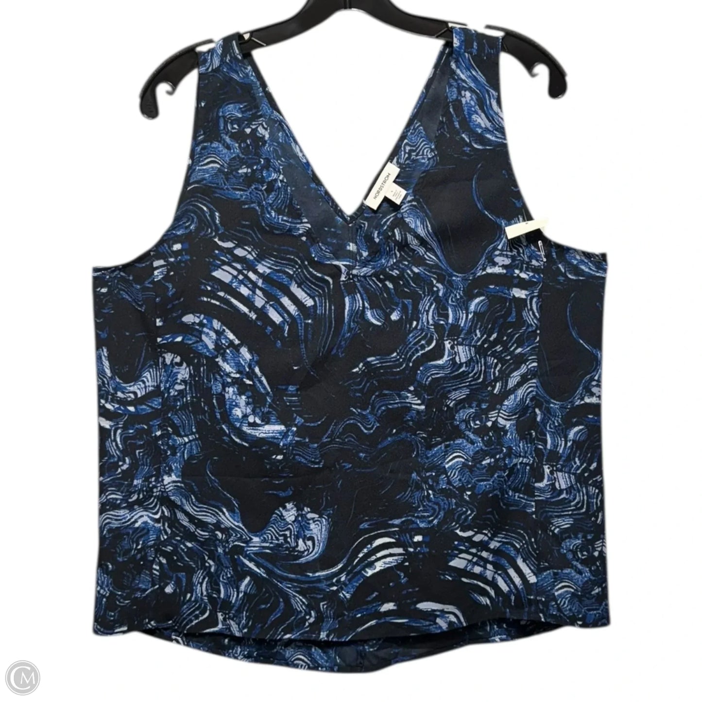 Top Sleeveless By Nordstrom In Blue, Size: L