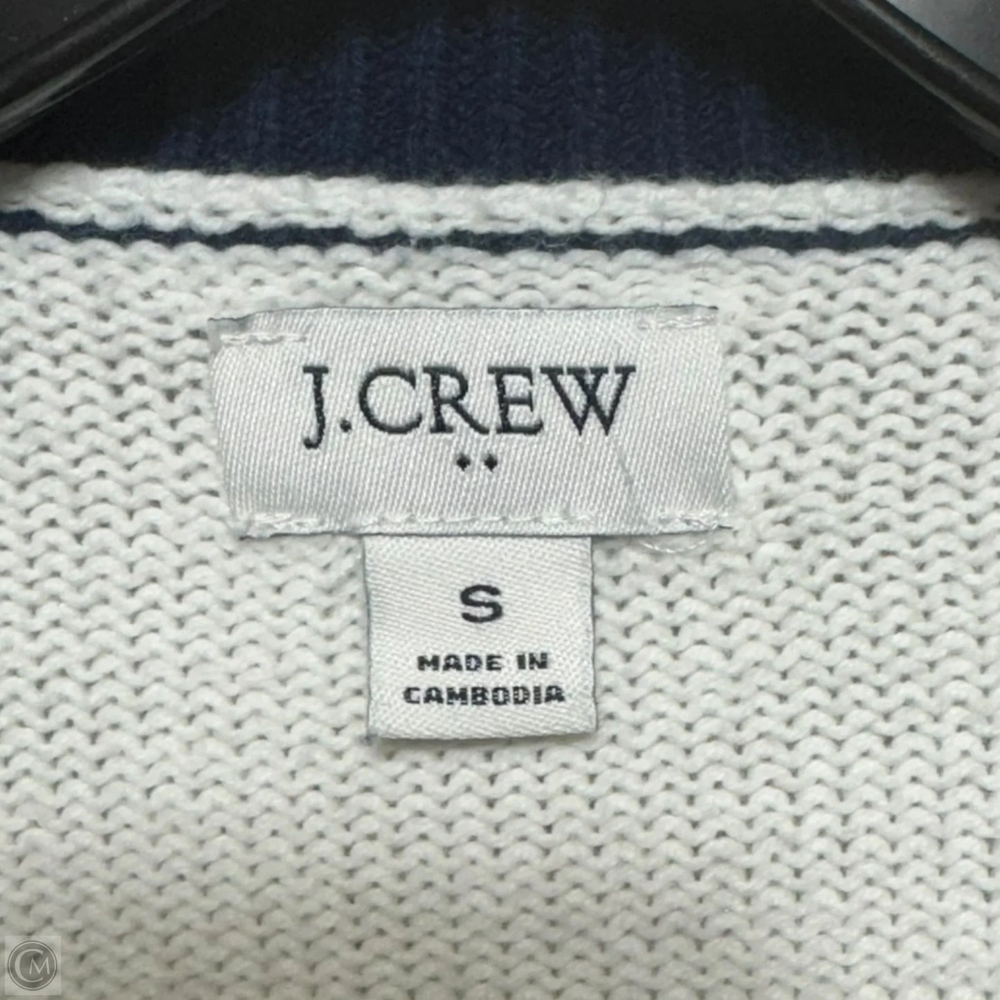 Striped Open Cardigan Sweater By J. Crew In Striped Pattern, Size: S