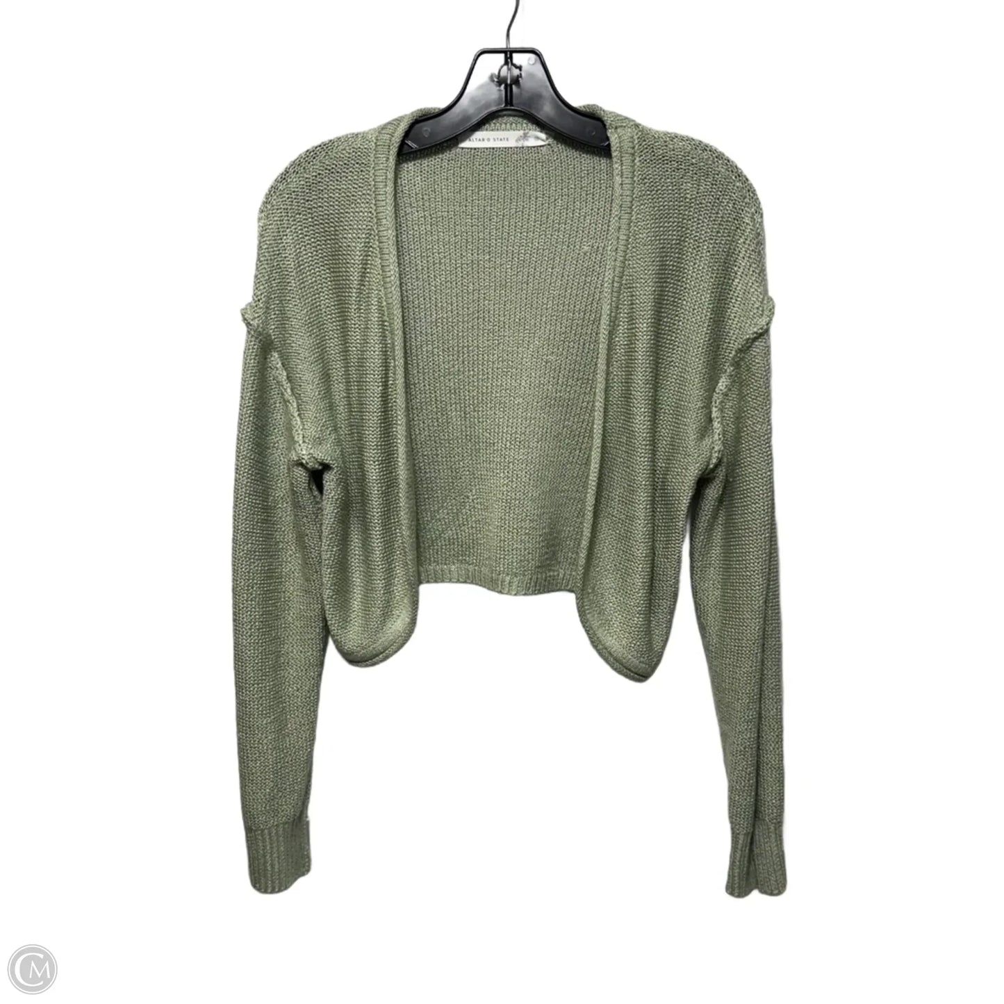 Sweater Cardigan By Altard State In Green, Size: S
