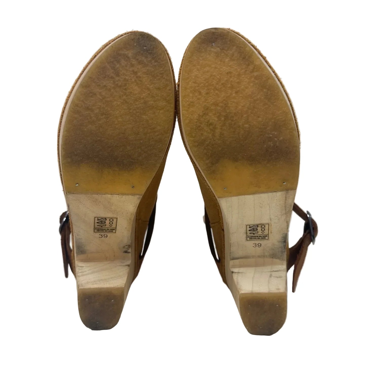 Bungalow Clog Boots Ankle Heels By Free People In Brown, Size: 9