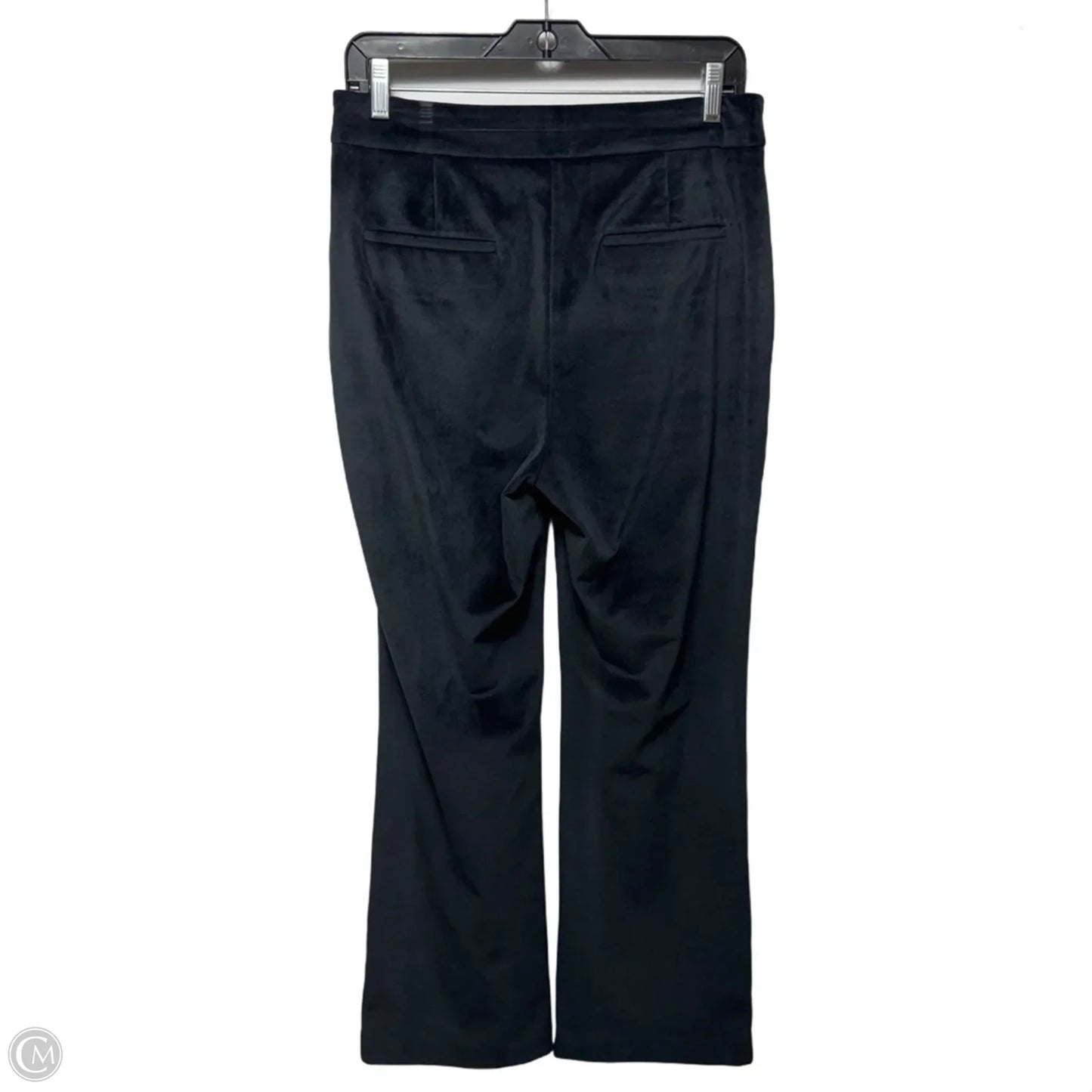 Velvet Sailor Pants By Maison Damelie X Anthropologie In Black, Size: 6