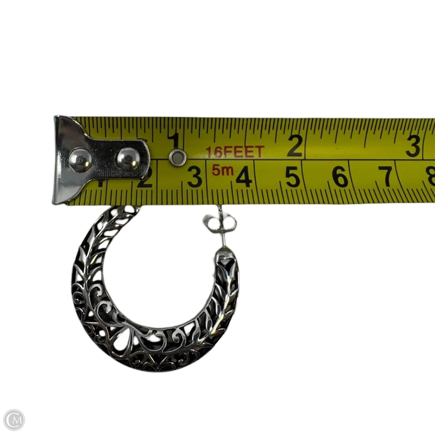 Cutout Earrings Hoop