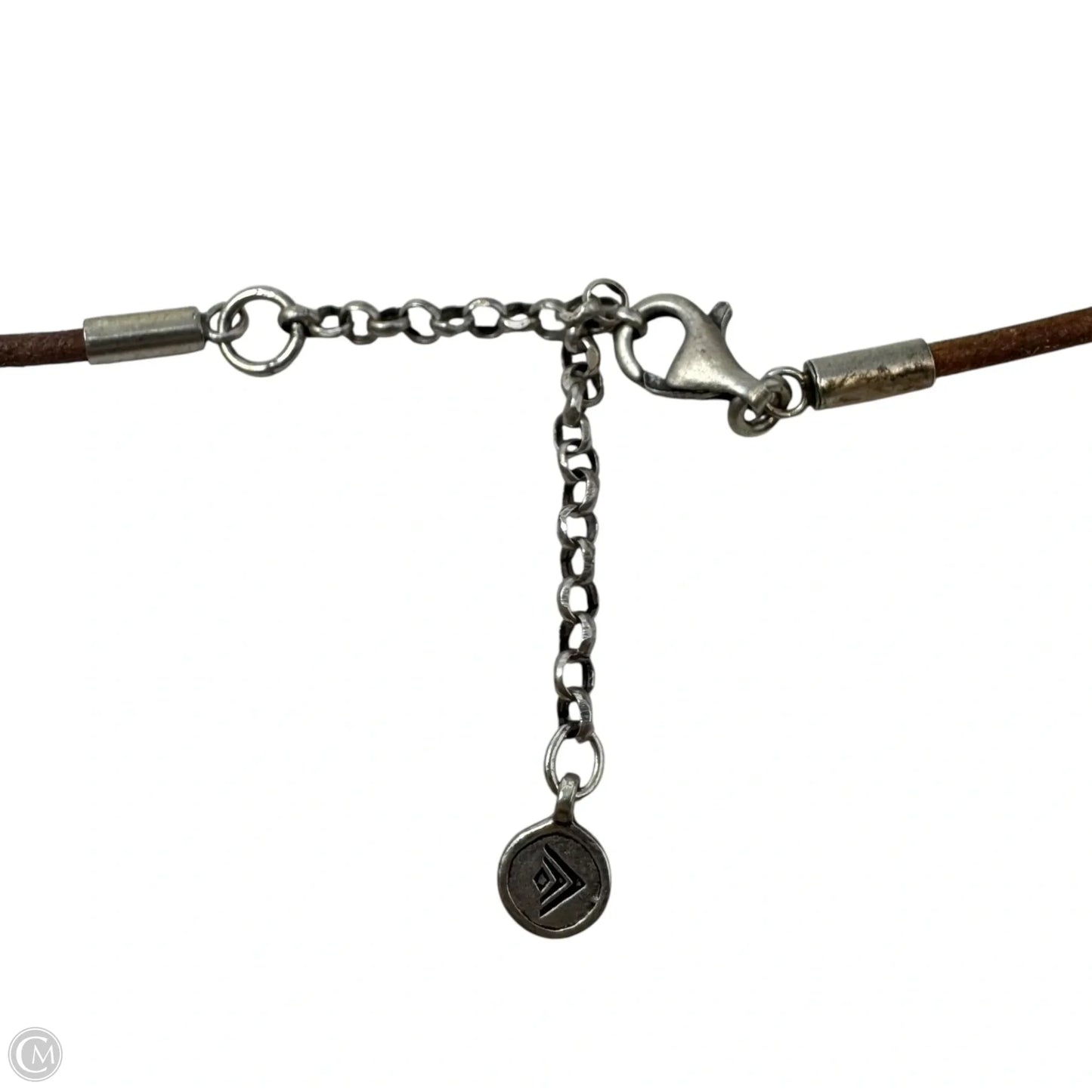 Pearls Of Wisdom Leather Cord Necklace Sterling Silver By Silpada