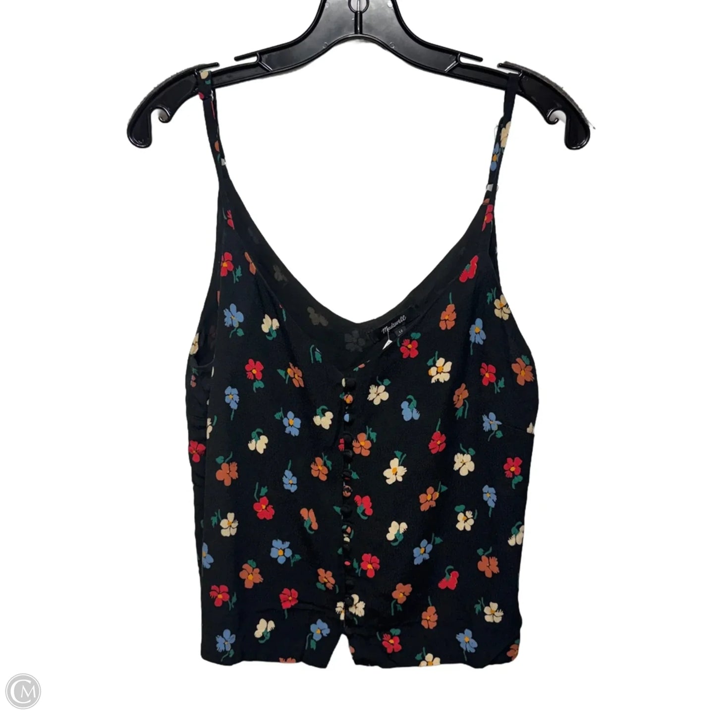 Tank Top By Madewell In Floral Print, Size: 12