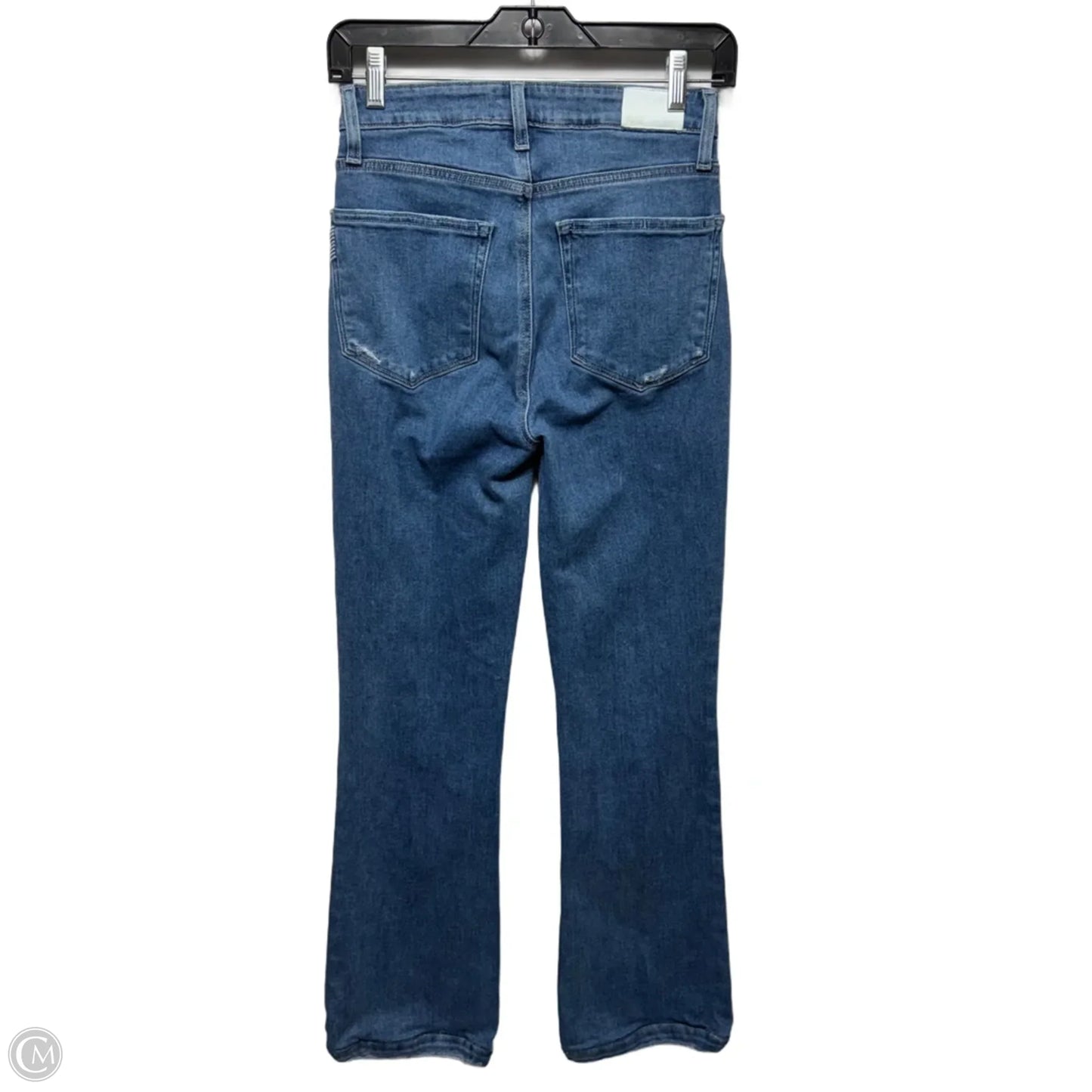 Jeans Boot Cut By Paige In Blue Denim, Size: 4