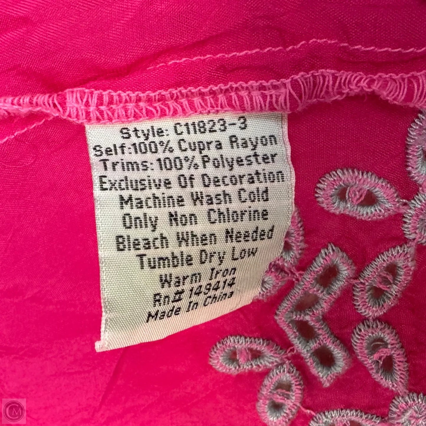 Bellona Blouse By Johnny Was In Pink, Size: S