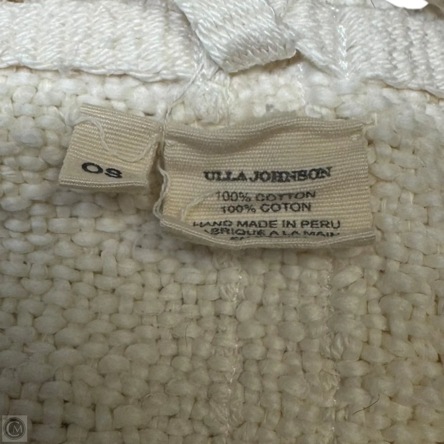 Bennie Fringe Hooded Top Long Sleeve By Ulla Johnson In Cream, Size: Osfm