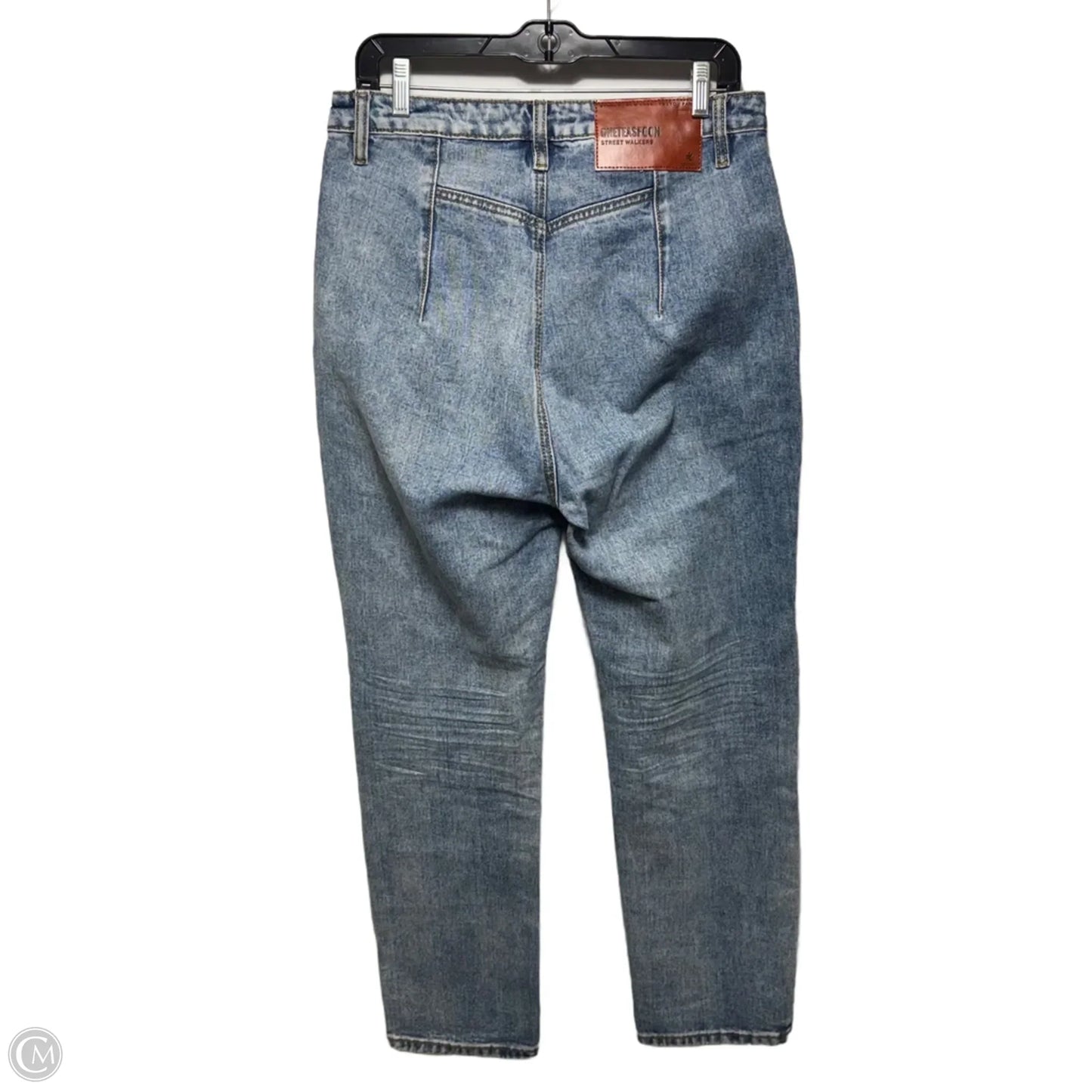 Streetwalker Jeans Straight By Oneteaspoon In Blue Denim, Size: 10 (30)