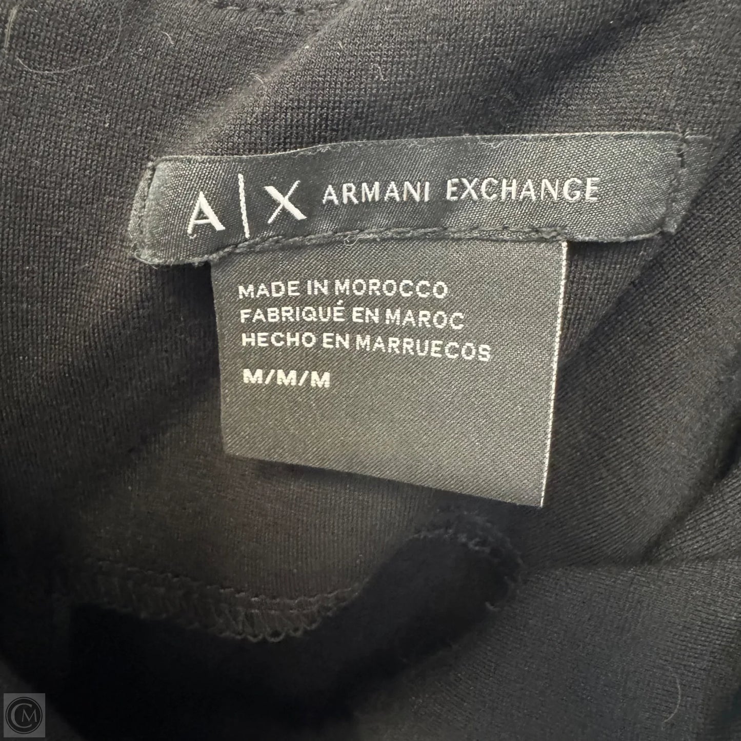 Bodycon Dress By Armani Exchange In Black, Size: M