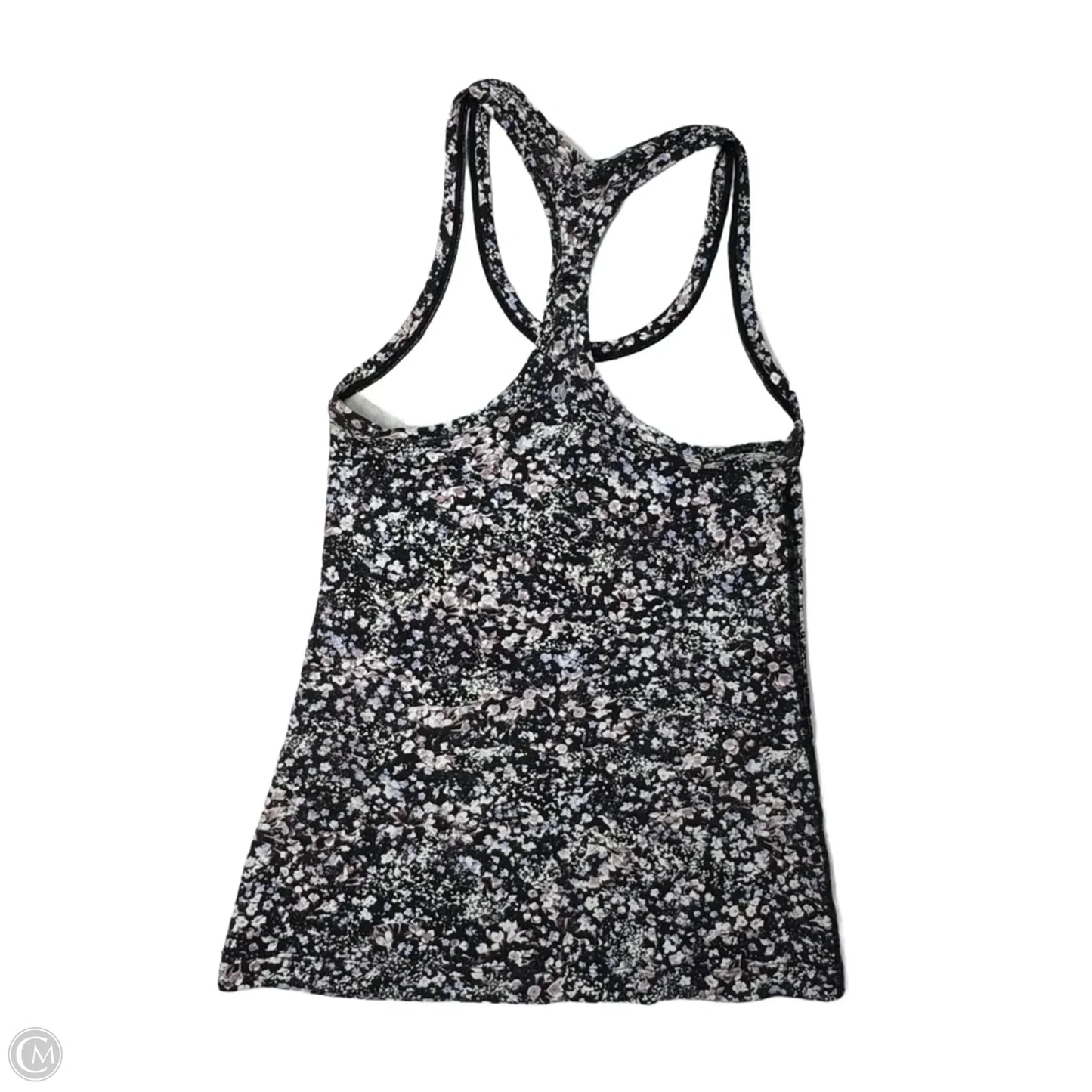 Athletic Tank Top By Lululemon In Floral Print, Size: 6