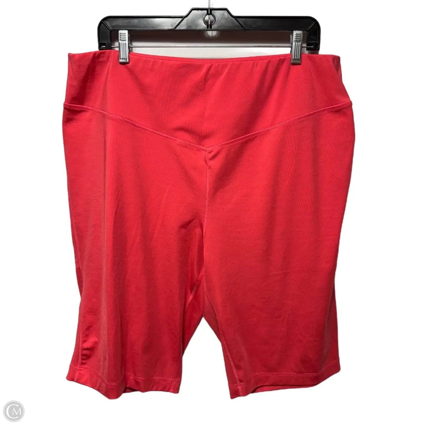 Athletic Shorts By Zelos In Pink, Size: 3x