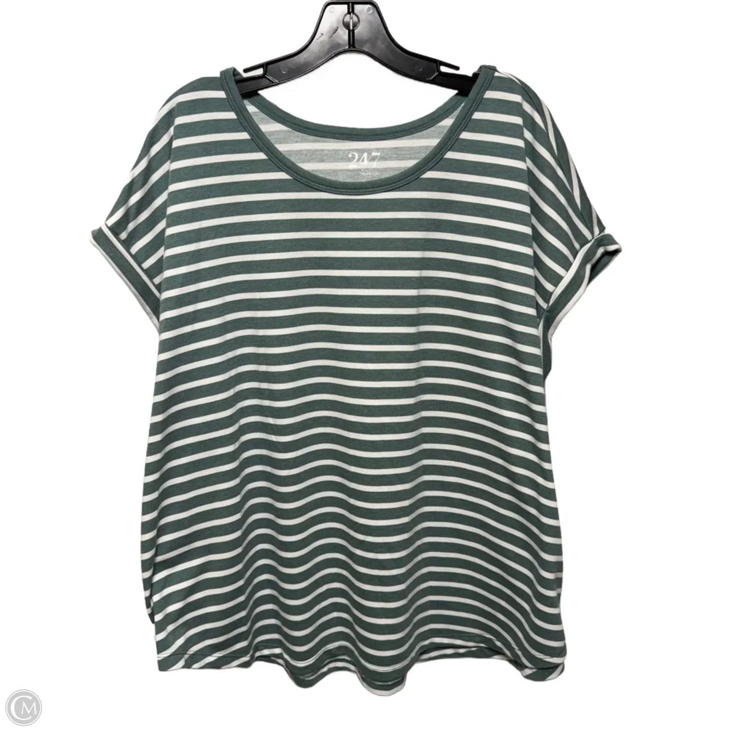 Top Sleeveless By Maurices In Striped Pattern, Size: 2x