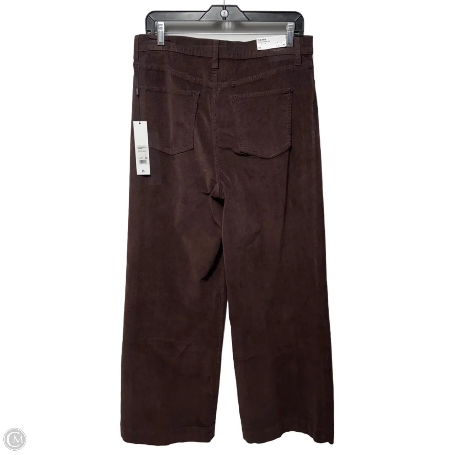 Mia Wide Leg Corduroy Pants By Joes Jeans In Brown, Size: 12 (31)