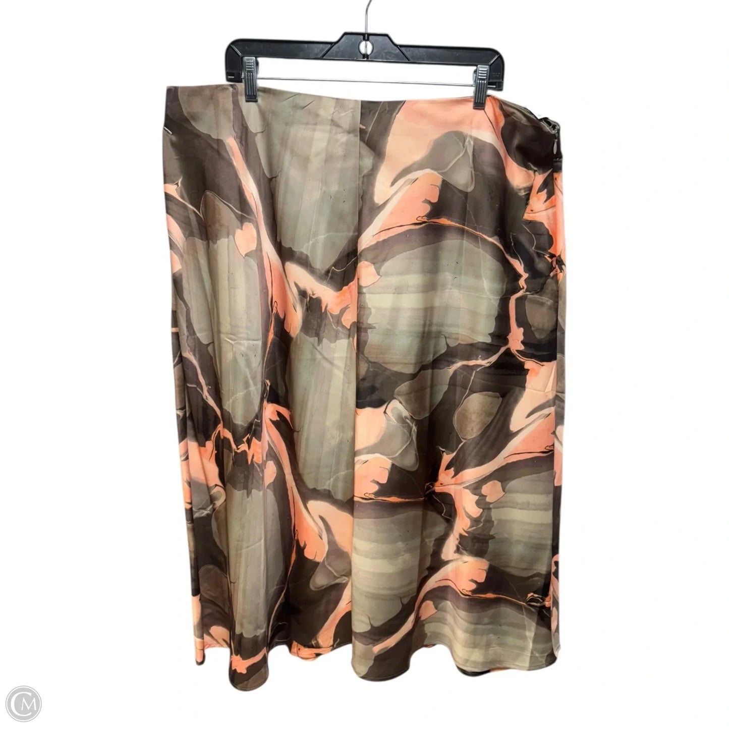 Skirt Midi By Banana Republic In Multi-colored, Size: 1x