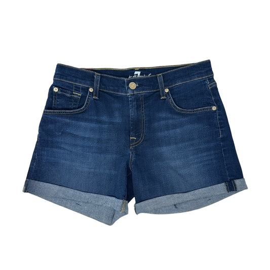 Stretch Denim Shorts By 7 For All Mankind  Size: 0