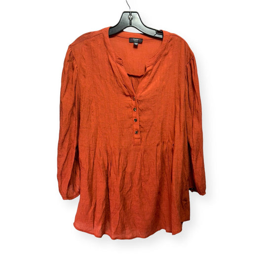 Top Long Sleeve By Cocomo  Size: 2x