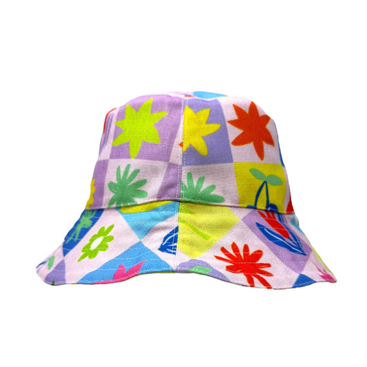 Fruity Loop Reversible Bucket Hat Handmade By Nina Yagual