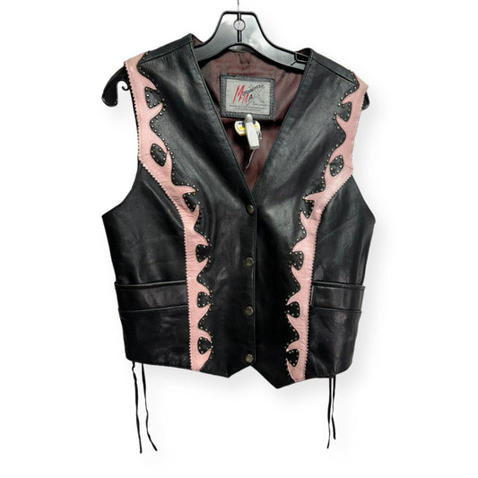 Leather Moto Studded Vest Other By Motorcycle Max  Size: M