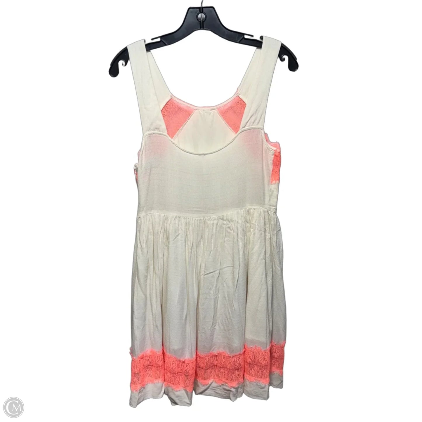 Georgia Lace Dress By Free People In Alabaster & Orange, Size: 6