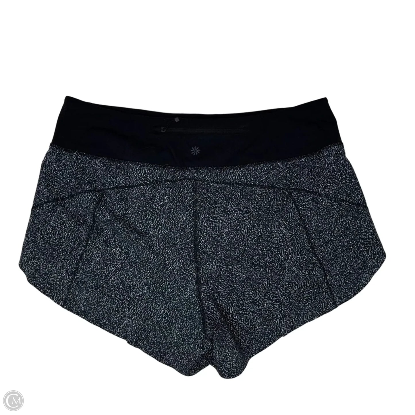 Run With It 3.5 Printed Athletic Shorts By Athleta In Black, Size: M