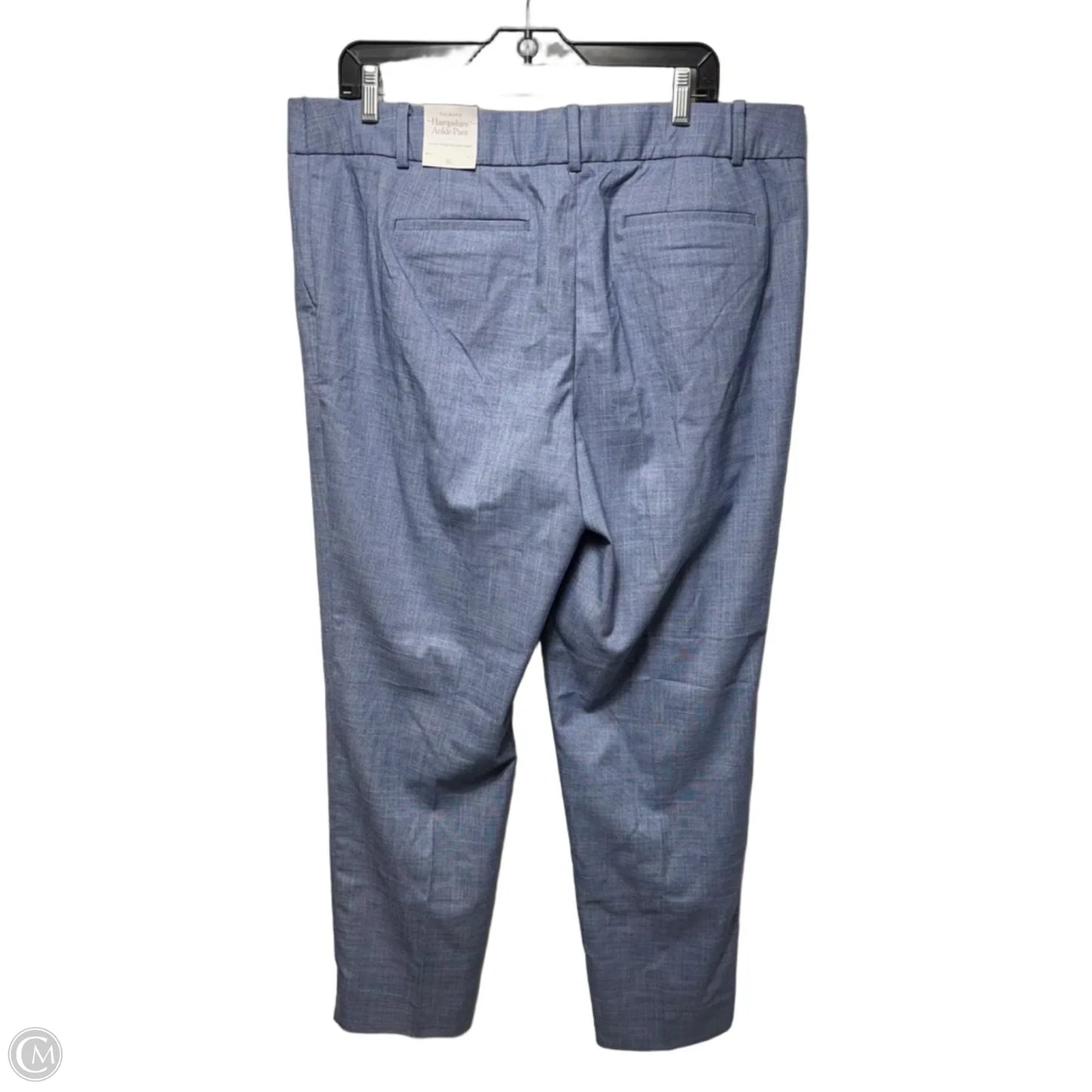 Hampshire Ankle Pants Dress By Talbots In Blue, Size: 16