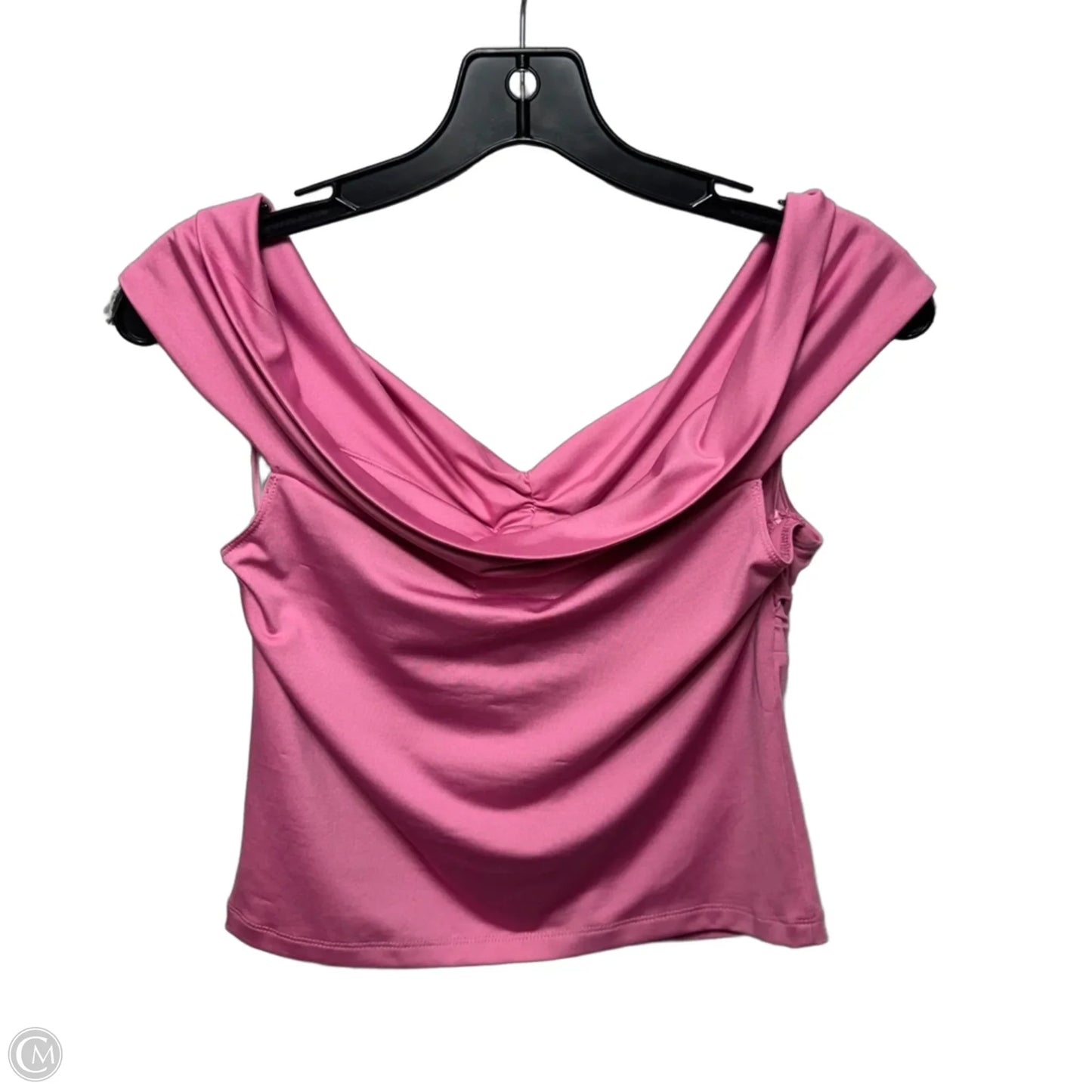 Top Sleeveless By GB In Pink, Size: M