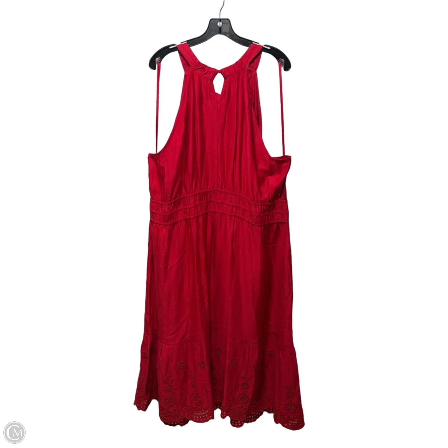 Dress Casual Midi By Talbots In Red, Size: 24