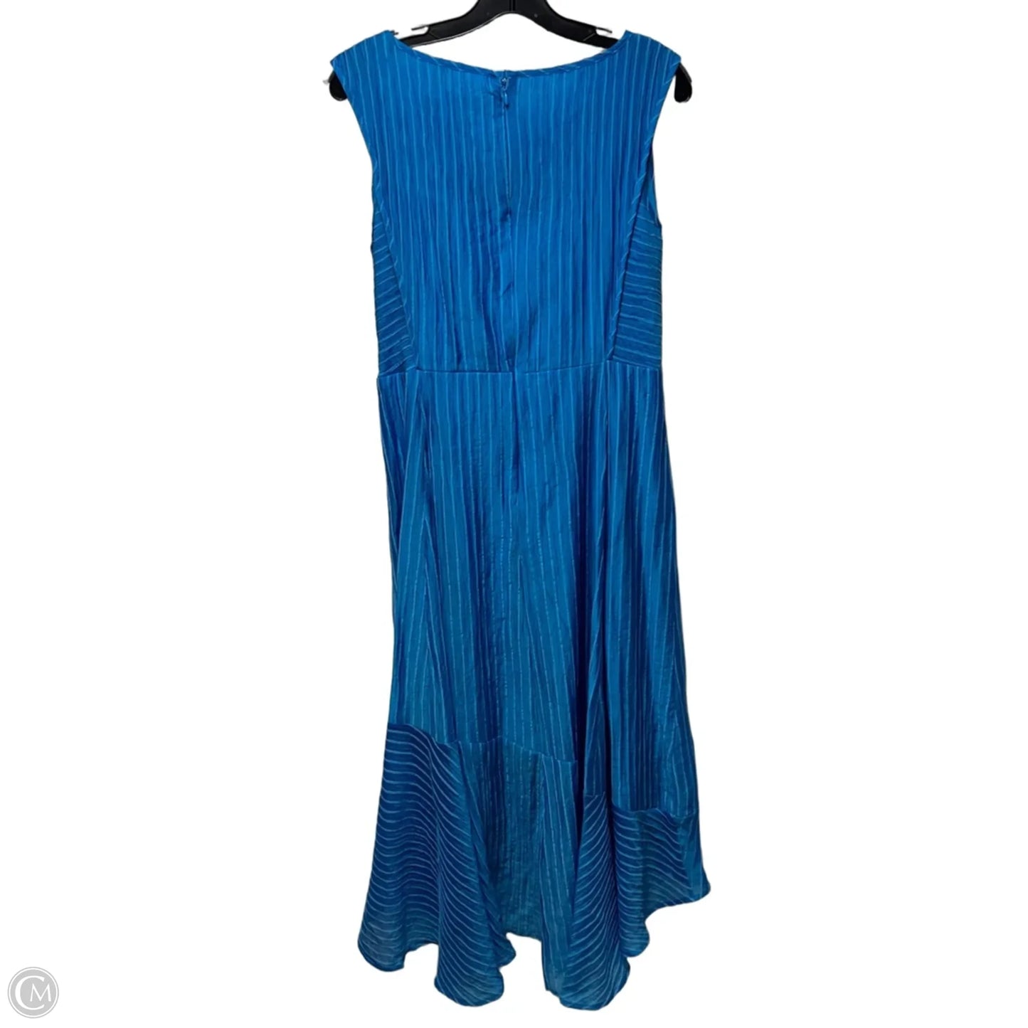 High Low Dress Casual Midi By Calvin Klein In Blue, Size: 12