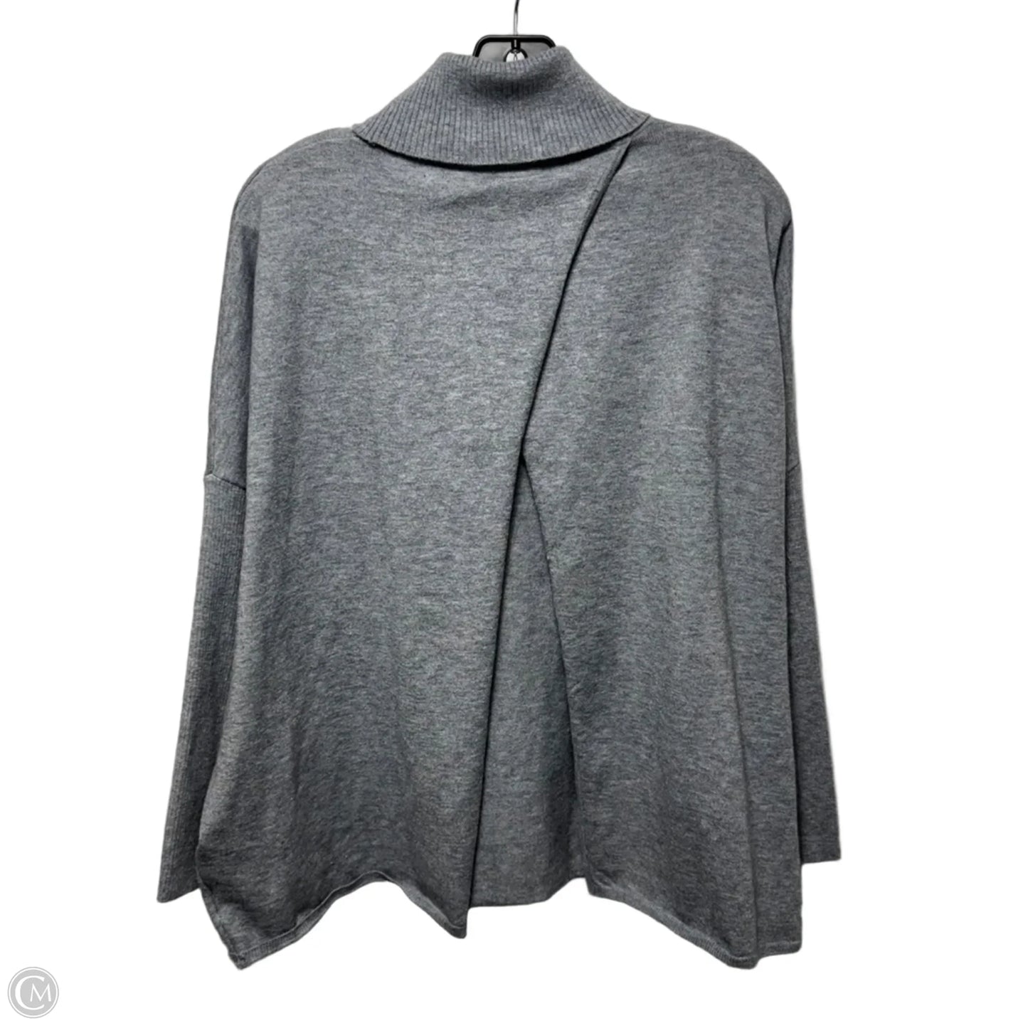 Split Back Sweater By Kerisma In Grey, Size: S/M