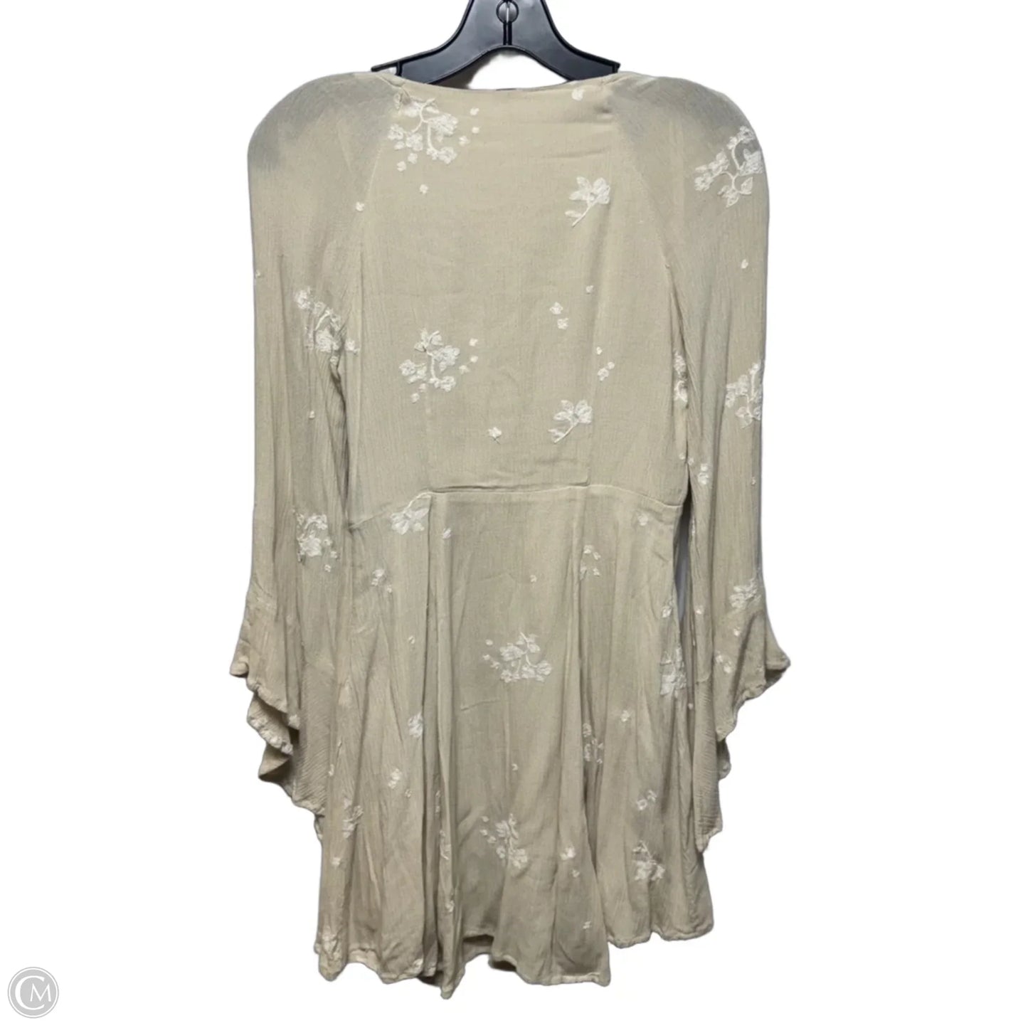 Embroidered Dress Casual Short By Free People In Cream, Size: 4