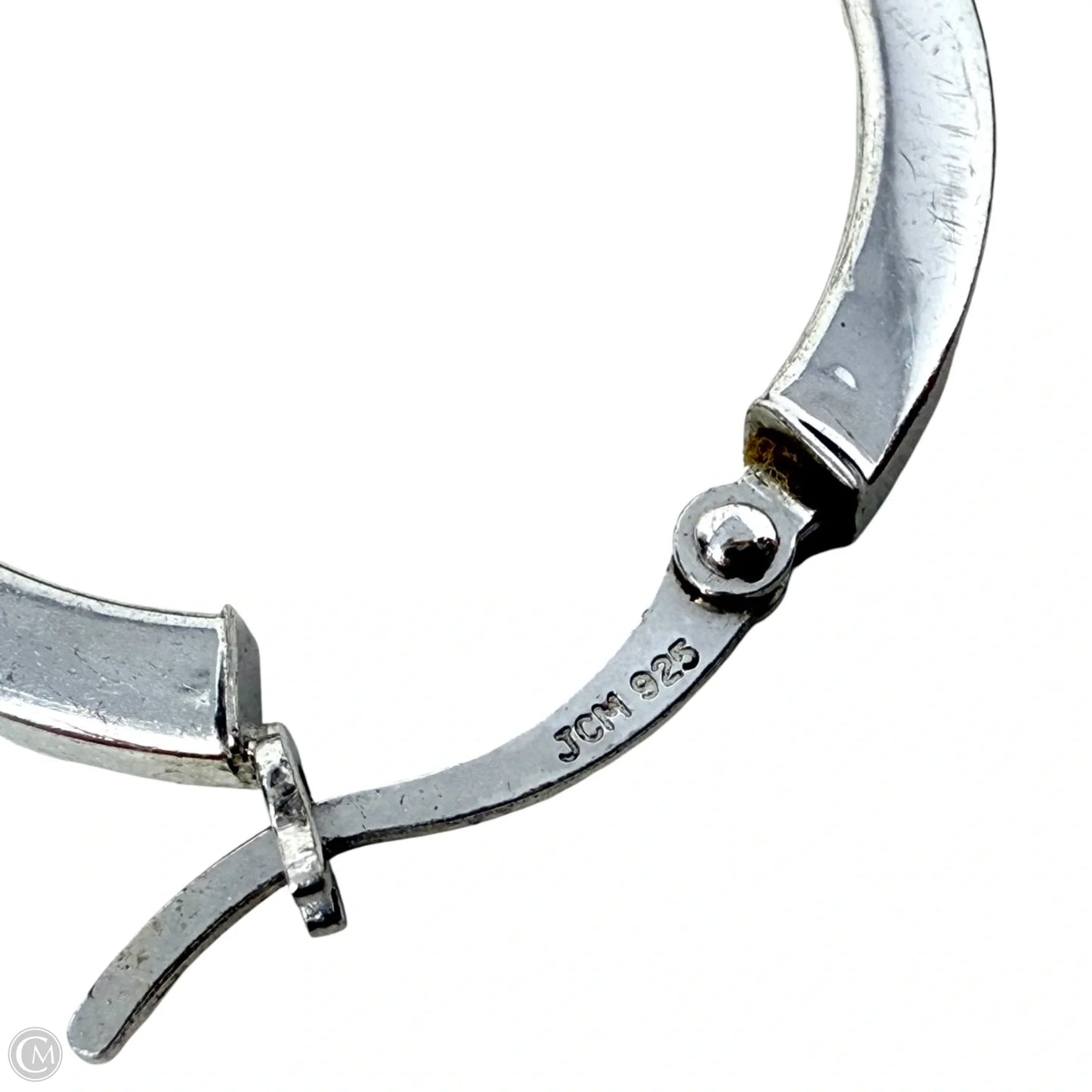 Sterling Silver Hoop Earrings By JCM