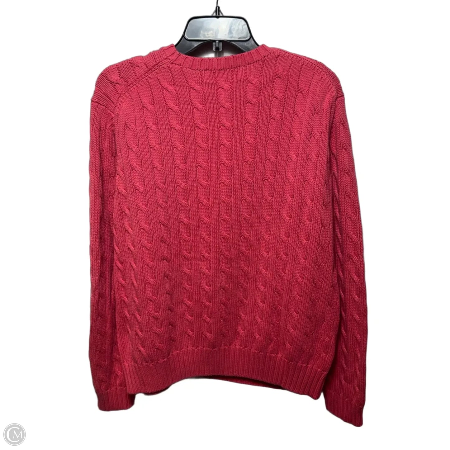 Cotton Sweater By Vineyard Vines By Shep and Ian In Coral, Size: M