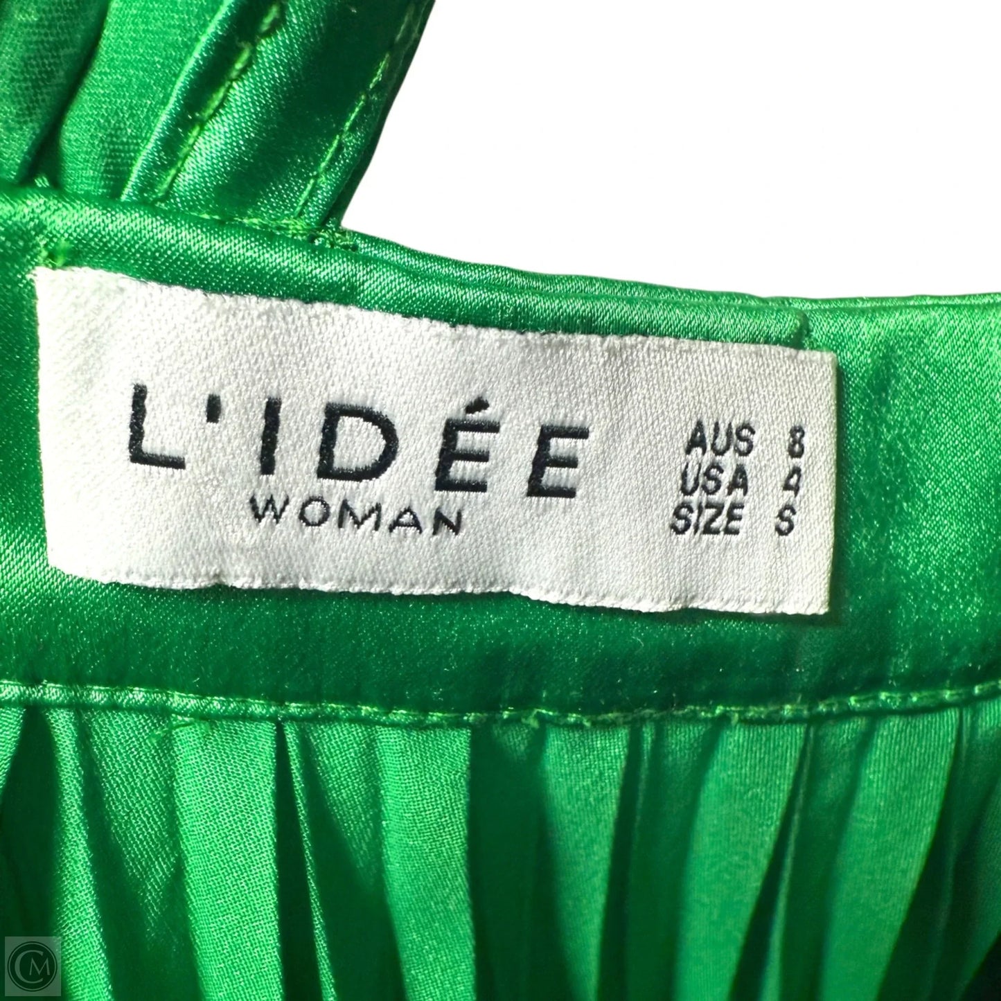 Gala Midi Dress By L'IDEE In Green, Size: 4